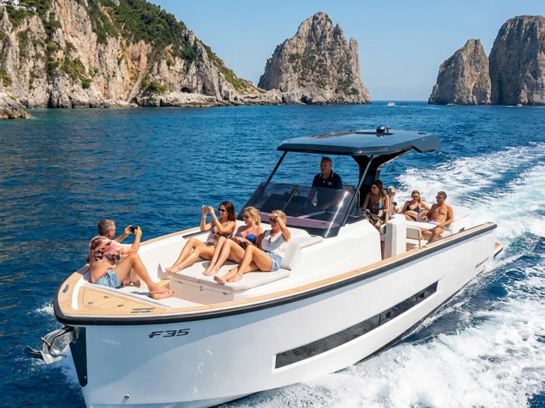 Alquiler Lancha en Sorrento - Gozzo Libeccio 32WA