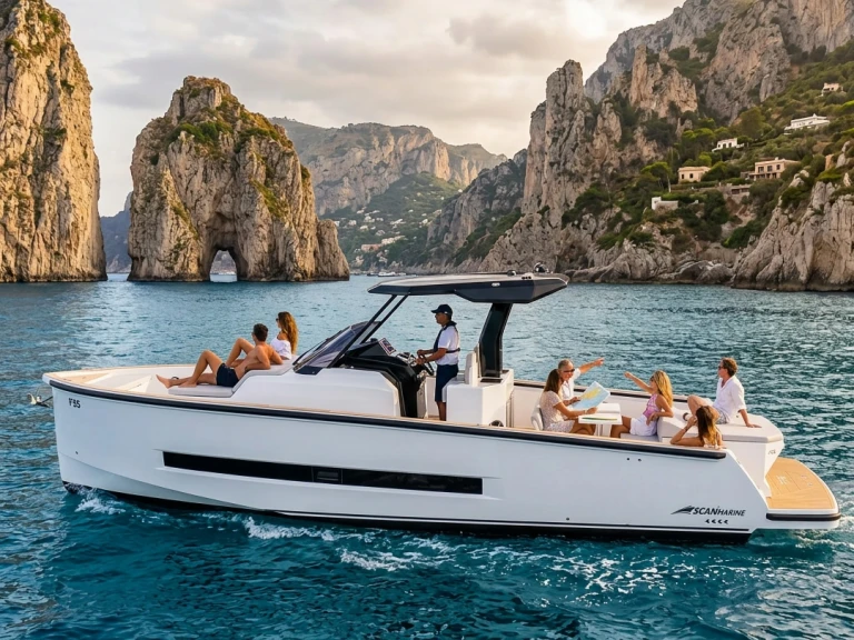 Alquiler de embarcaciones Gozzo Libeccio 32WA enSorrento en Samboat