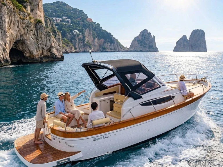 Alquiler de Gozzo Libeccio 32WA en Sorrento