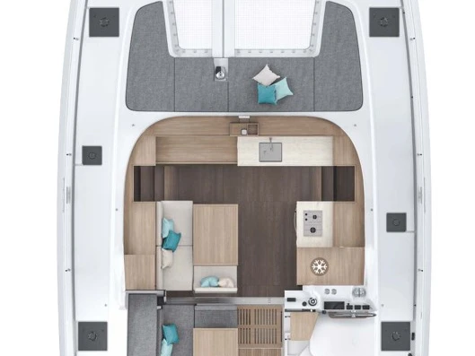 Alquiler Murter-Kornati - Lagoon Lagoon 38 - 4 cab. en SamBoat