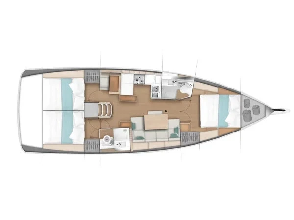 Alquiler Velero en Punat - Jeanneau Sun Odyssey 440