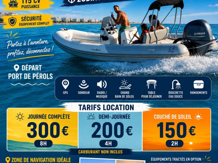 Neumática para alquilar Carnon-Plage al mejor precio