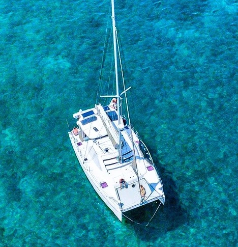 Alquiler de Catamarán, con o sin patrón Leopard La Capte