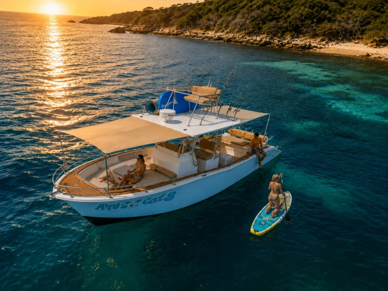 Alquiler de Catamarán, con o sin patrón Custom Made Cruz de Huanacaxtle
