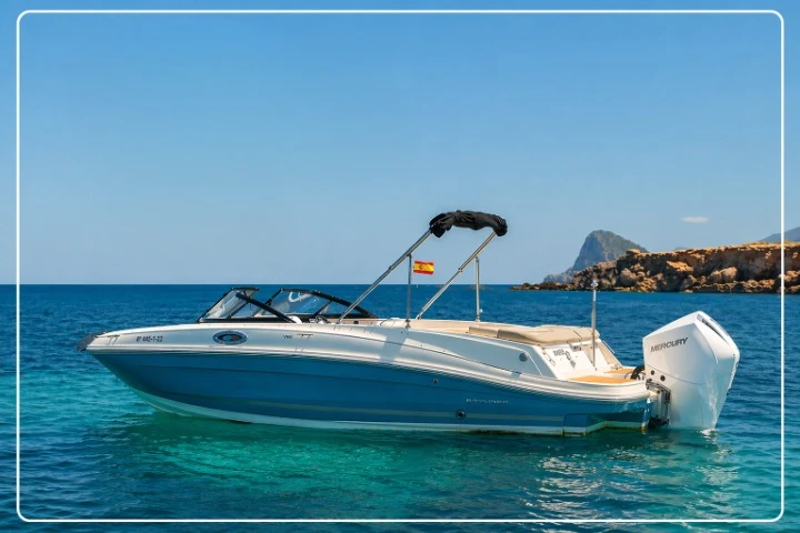 Alquiler de Lancha, con o sin patrón Bayliner Sant Antoni de Portmany