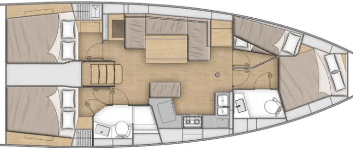 Alquiler de embarcaciones Bénéteau Oceanis 40.1 enLe Marin en Samboat