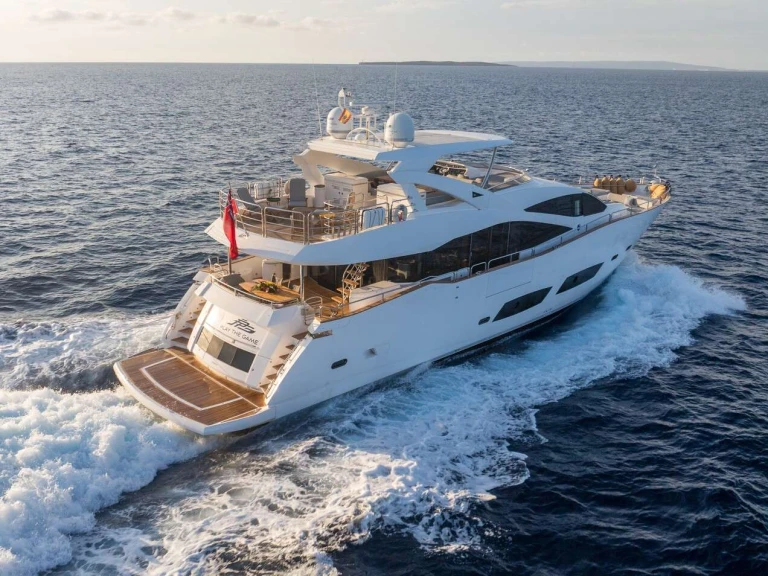 Alquiler de Sunseeker PLAY THE GAME en Ibiza (Ciudad)