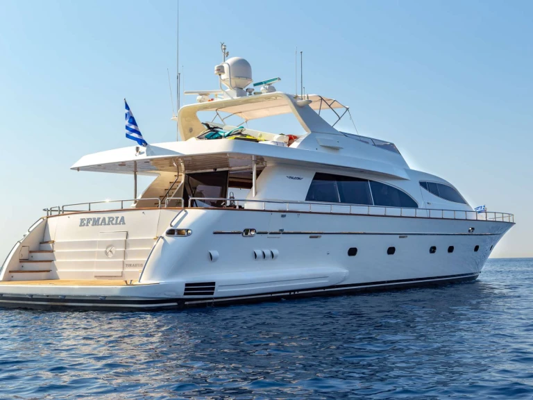 Alquiler de Yate de lujo, con o sin patrón Falcon Grecia