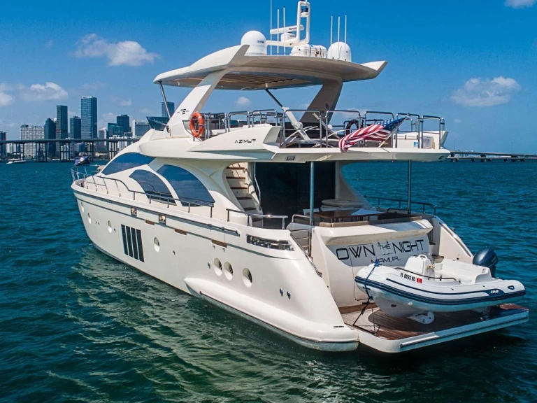 Alquiler de Azimut OWN THE NIGHT en Miami