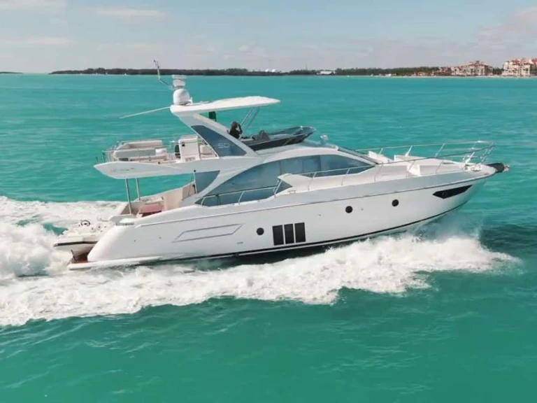 Alquiler de Yate de lujo, con o sin patrón Azimut Miami