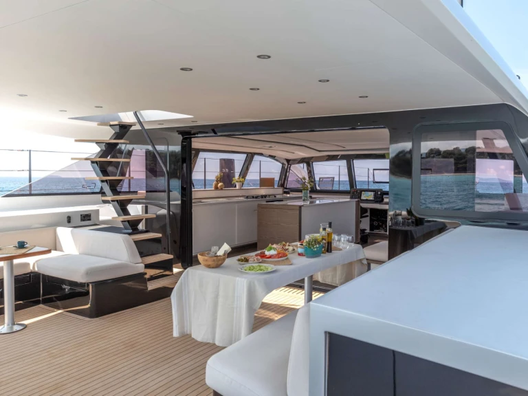 Alquiler Catamarán Gunboat con o sin  título de navegación