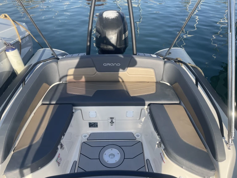 Alquiler Neumática Grand Boats con o sin  título de navegación