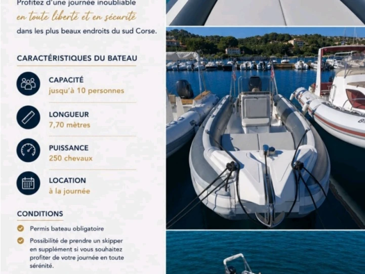 Alquiler de barcos Sant'Amanza barato de 770 Fashion 