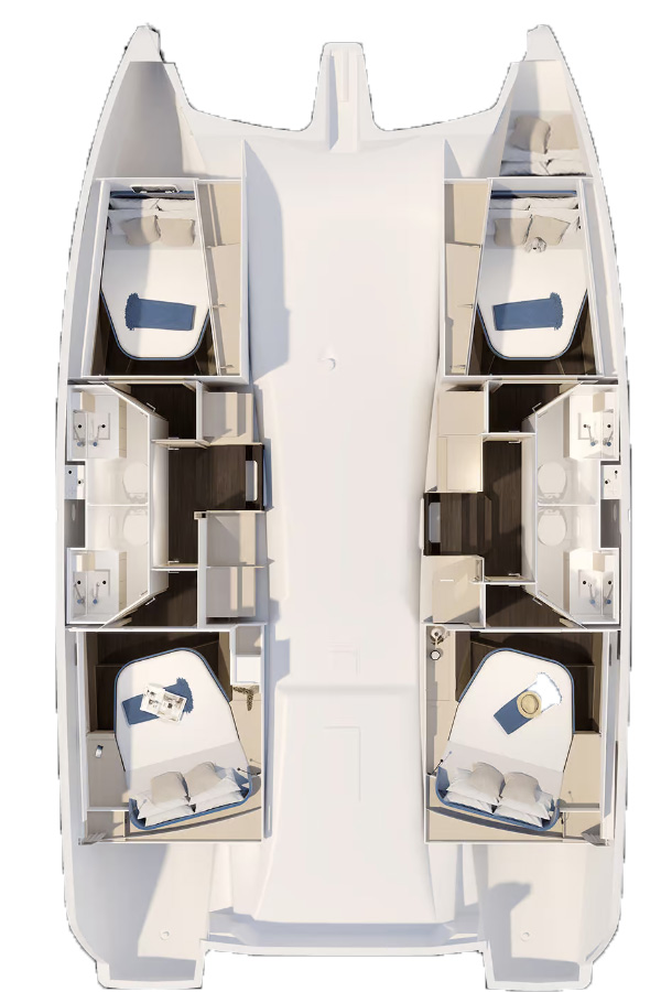 Fountaine Pajot Fountaine Pajot FP 41 Quatuor 4 de alquiler a Biograd na Moru