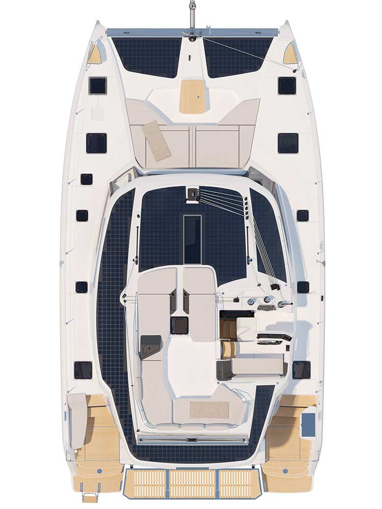 Alquiler de barcos Šibenik barato de Fountaine Pajot FP 44 Quatuor - 4 + 2 cab.