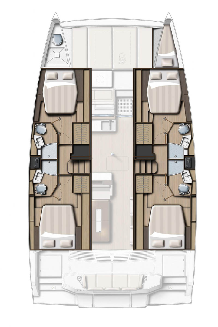 Alquiler Catamarán Bali con o sin  título de navegación