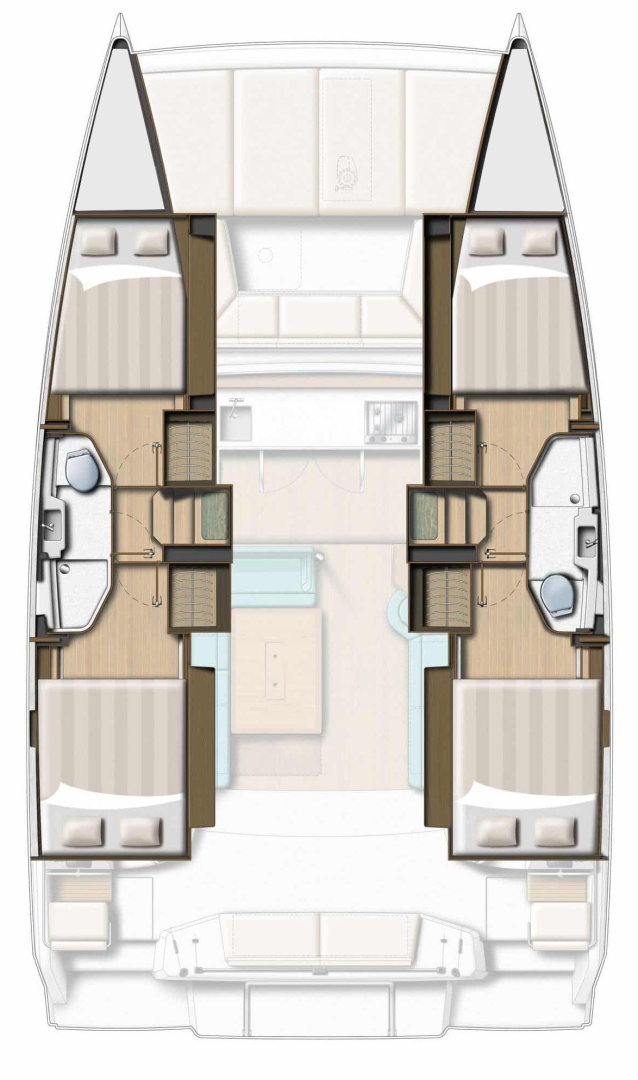 Alquiler de Catamarán, con o sin patrón Bali Palma de Mallorca