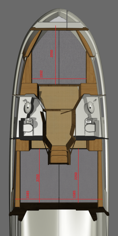 Alquiler de barcos Kukljica barato de Platinum 989 Fly