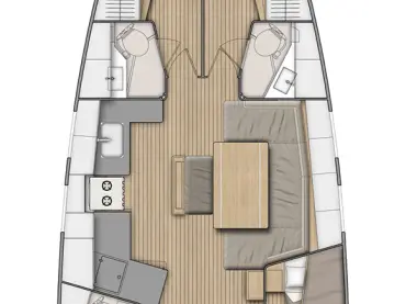 Alquiler Velero en Gouviá - Bénéteau Oceanis 46.1