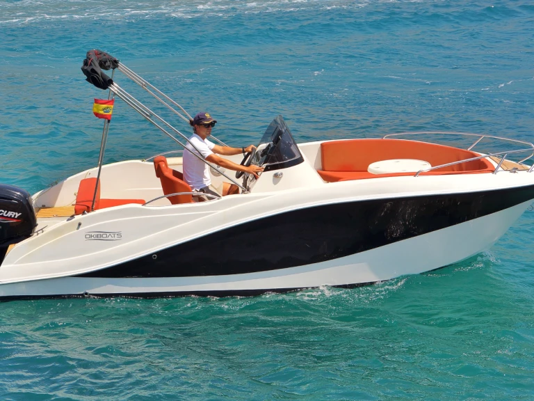 Alquiler de embarcaciones Okiboats Barracuda 545 Open enPuerto Deportivo de Marbella en Samboat
