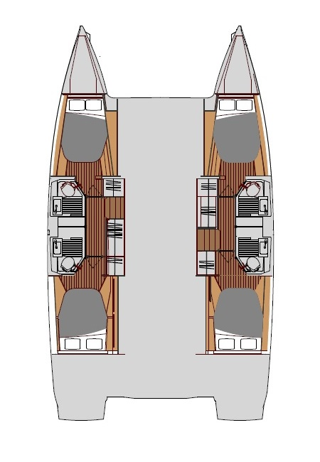 Alquiler de Catamarán, con o sin patrón Fountaine Pajot Zadar