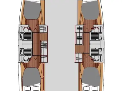 Alquiler de Catamarán, con o sin patrón Fountaine Pajot Zadar