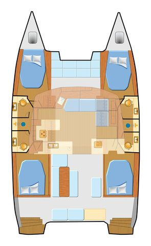 Alquiler de Catamarán, con o sin patrón Fountaine Pajot Rogoznica