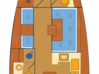 Jeanneau Sun Odyssey 419 de alquiler a Rogoznica