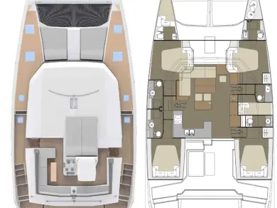Alquiler de Dufour Dufour Catamarans 48 Sail en Primošten