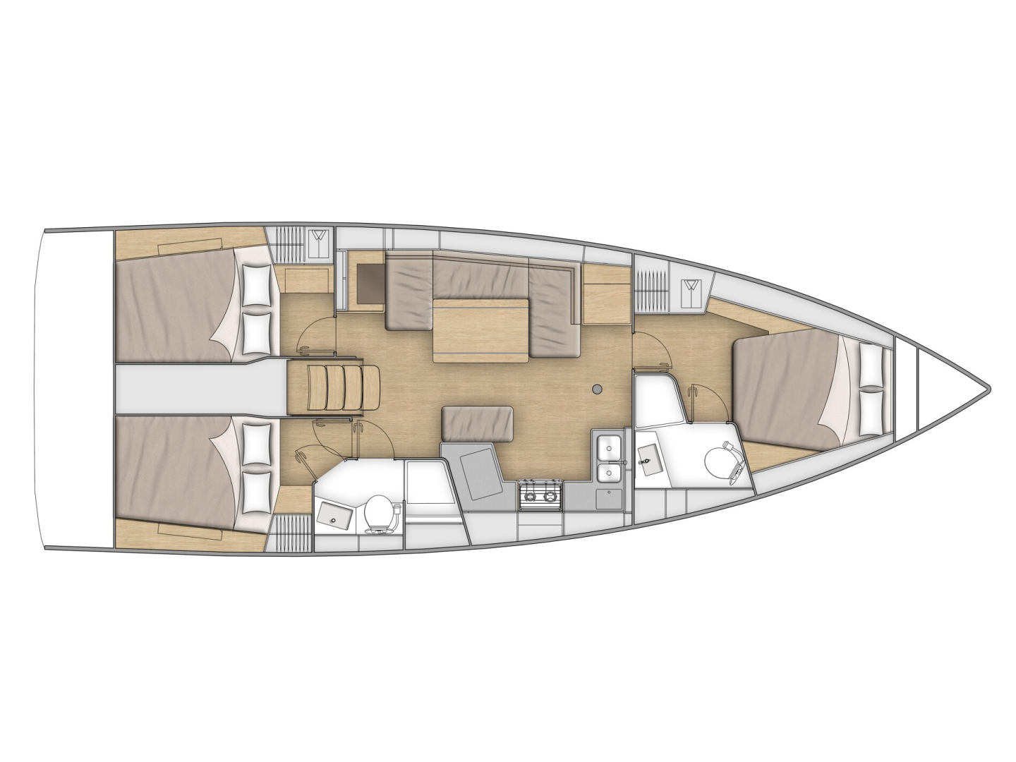 Alquiler de Bénéteau Oceanis 40.1 en Pomer