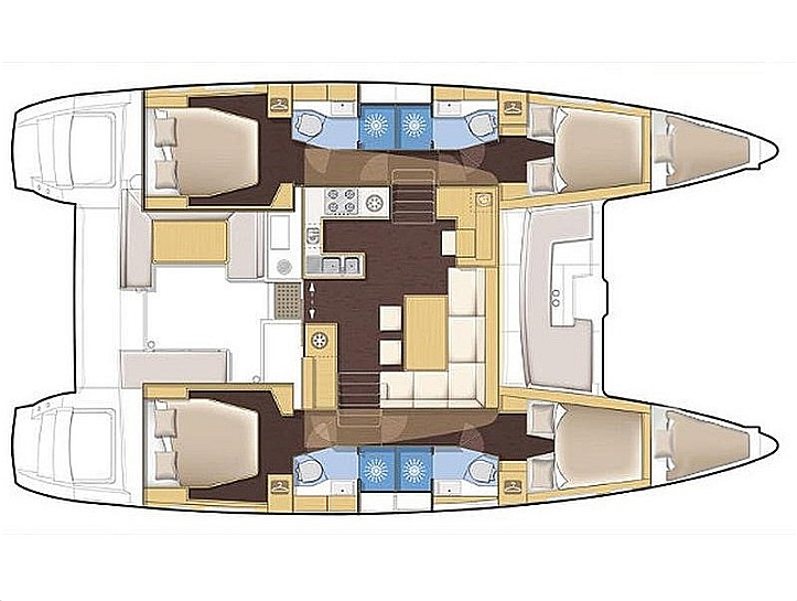 Alquiler Álimos - Lagoon Lagoon 450 F en SamBoat
