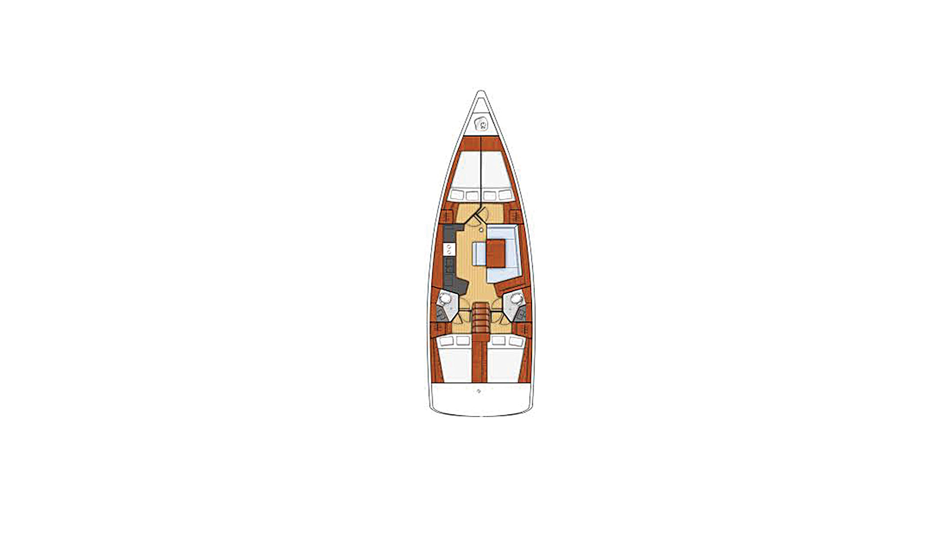 Alquiler Velero en Lefkáda - Bénéteau Oceanis 45