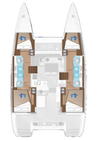 Alquiler Catamarán en Split - Lagoon Lagoon 40