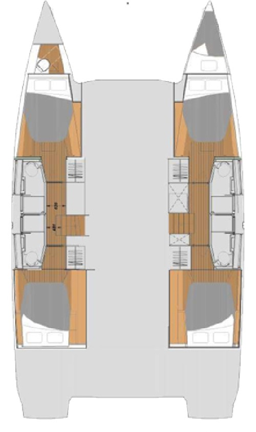 Alquiler de embarcaciones Fountaine Pajot Elba 45 enFethiye en Samboat