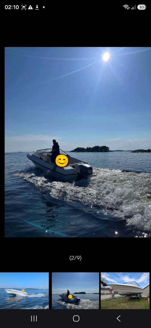 Skibsplast 460 VS, approx. 15 ft / ca. 4.6 m• MARINEER 75 de alquiler a Nannestad