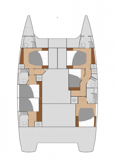 Alquiler de Catamarán, con o sin patrón Fountaine Pajot Seget Donji