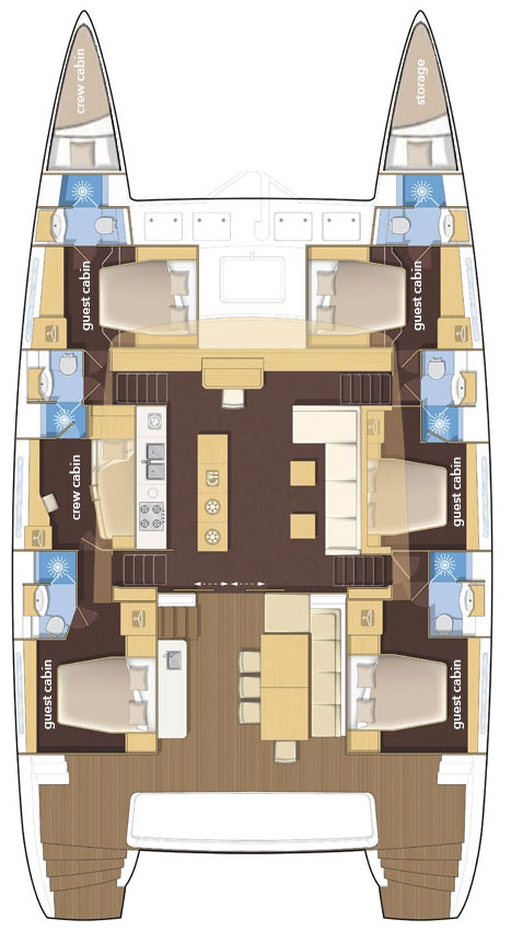 Catamarán para alquilar Split al mejor precio