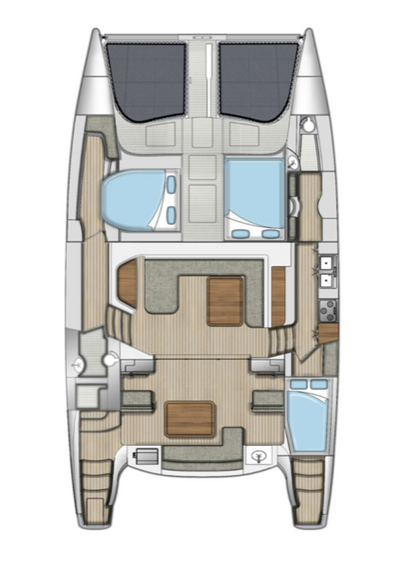 Alquiler Catamarán Seawind con o sin  título de navegación
