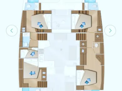 Alquiler Catamarán Lagoon con o sin  título de navegación