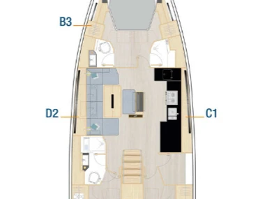 Alquiler de barcos Marsella barato de Hanse 510