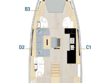 Alquiler de barcos Marsella barato de Hanse 510
