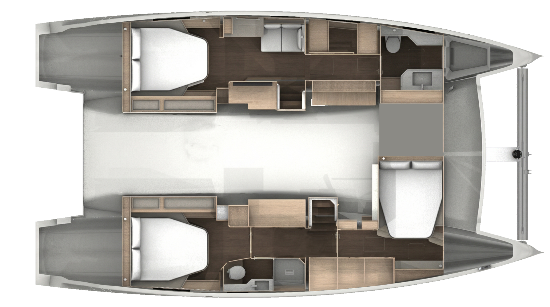 Alquiler Fethiye - Aventura Aventura 43 en SamBoat