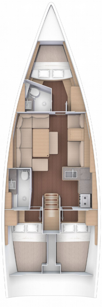 Alquiler de embarcaciones Dufour Dufour 412 Grand Large enToulon en Samboat