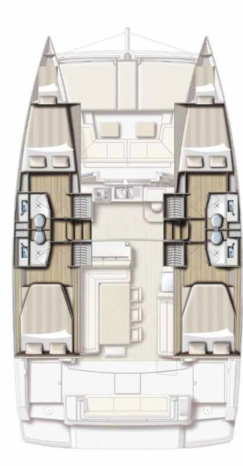 Alquiler Catamarán Bali con o sin  título de navegación