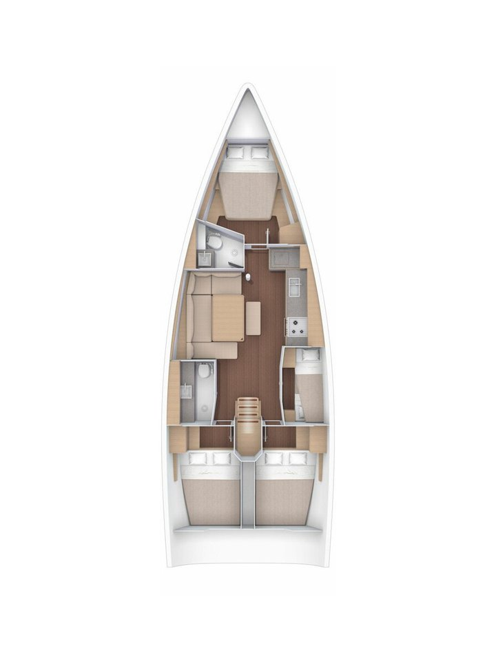 Alquiler Ávdira - Dufour Dufour 430 en SamBoat