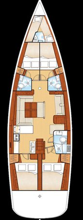 Bénéteau Oceanis 54 de alquiler a Palero