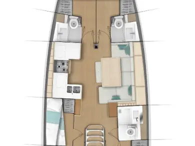 Alquiler de Jeanneau Sun Odyssey 490 en Cos