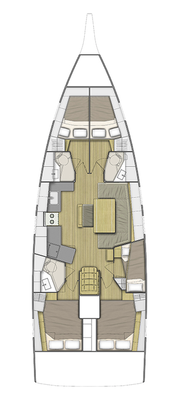 Alquiler de Bénéteau Oceanis 46.1 en Pomer