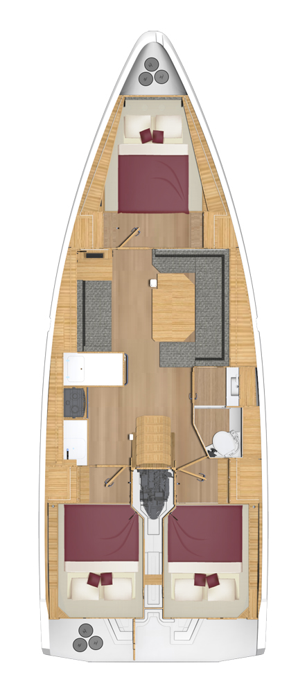 Alquiler de barcos Biograd na Moru barato de Bavaria C38