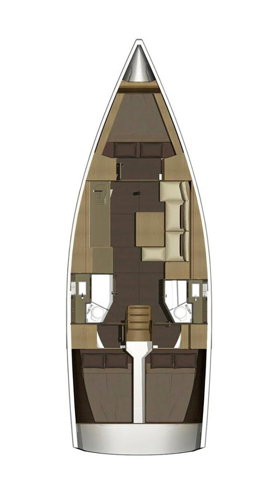 Alquiler Golfo Aranci - Dufour Dufour 382 Grand Large en SamBoat